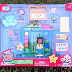 Cocomelon School Time Deluxe Play Set.  Melon Patch Acedemy NWT